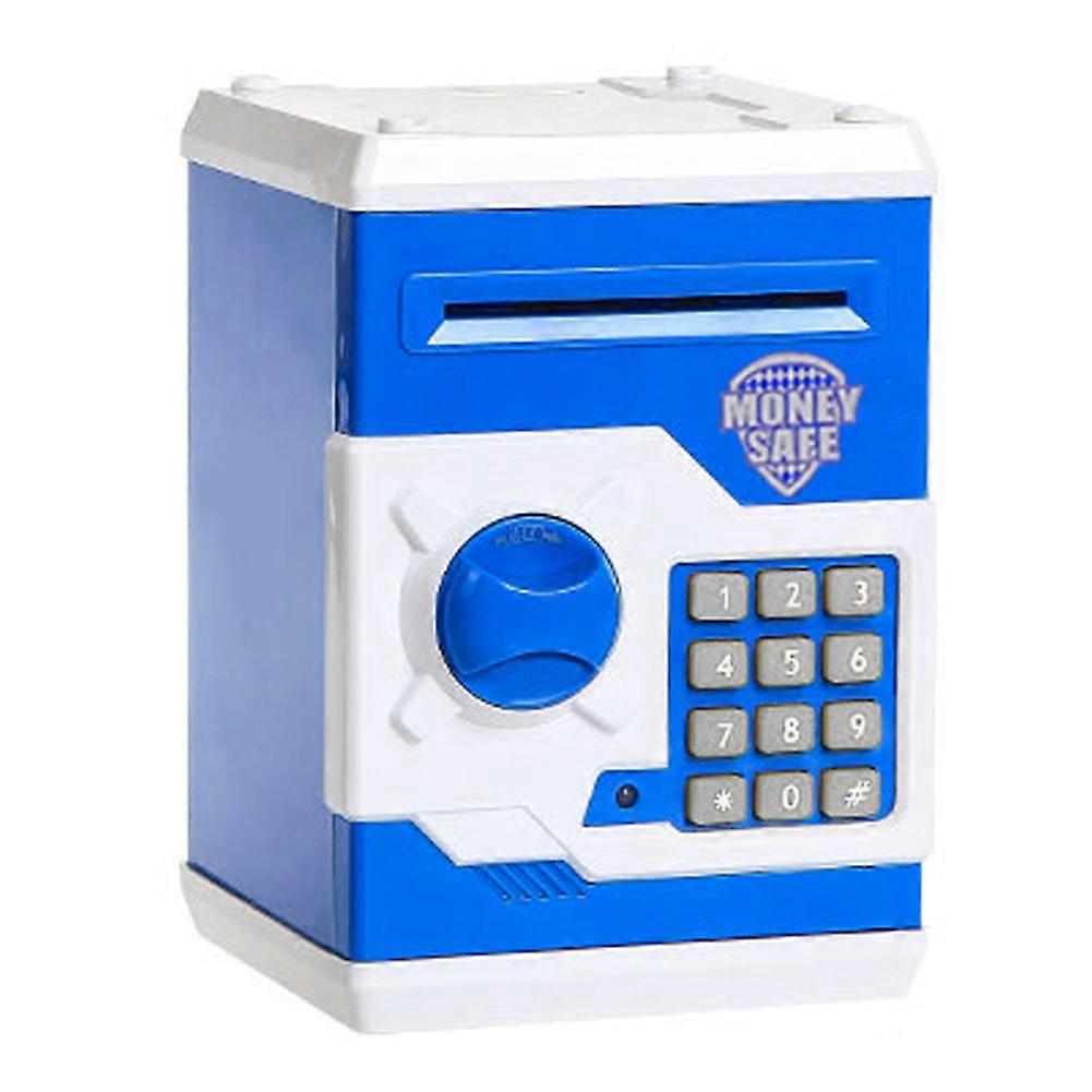 Cash Saving Safe Deposit Natural Resin Electronic Piggy Bank Multi-function Creative Flash Indication Deposit Banknote Toys