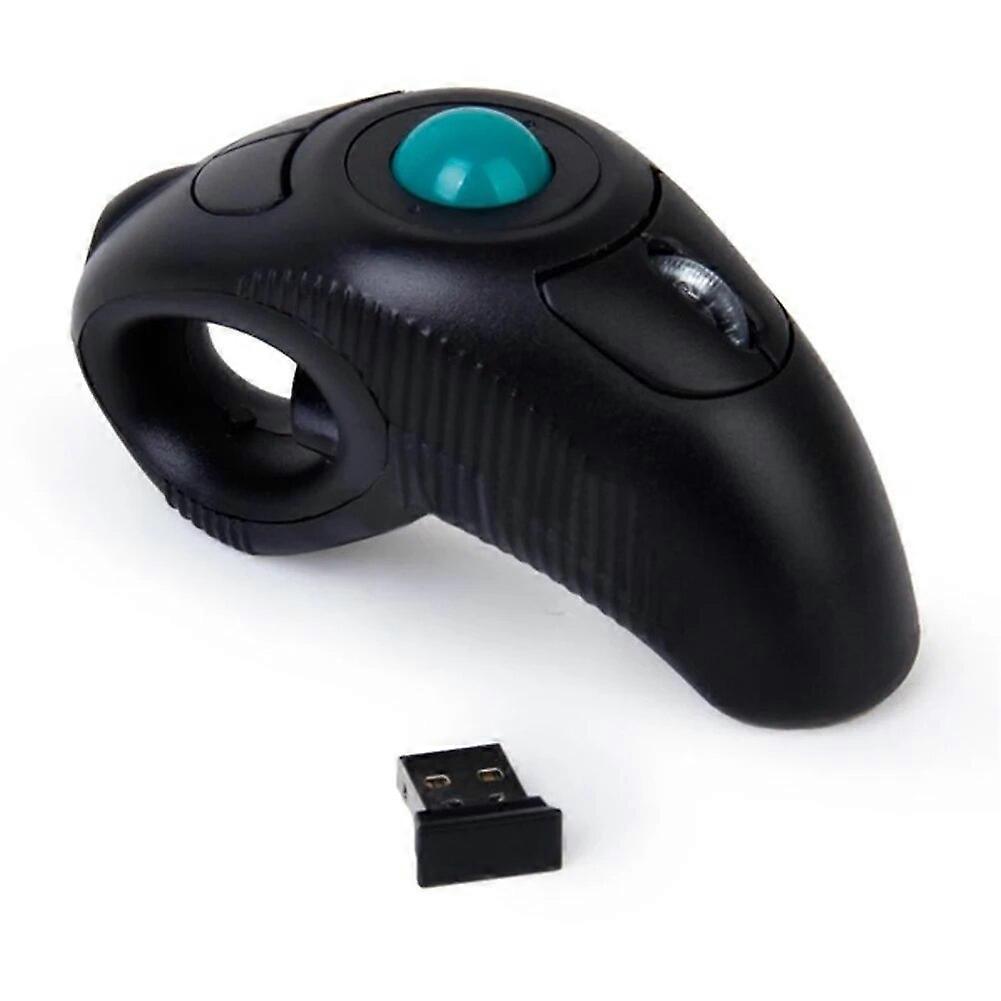 10M black Wireless 2.4G Air Mouse Handheld Trackball Mouse MiniB Optical Trackball Mice for laptop ~3 Mice & Trackballs