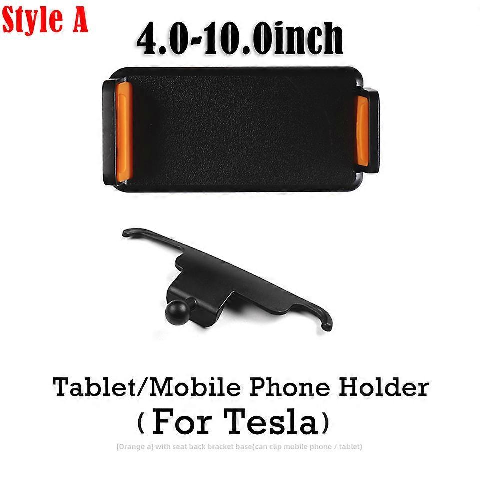 For Tesla Model 3/Y  Back Seat Phone Holder 360 Degree Rotate Stand Auto Headrest Bracket Support For Tablet PC iPad Mini Pro