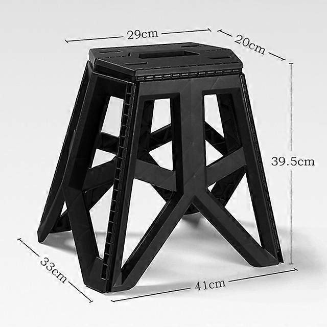 Outdoor Portable Folding Stool High Load-bearing Handle Design Fishing Stool Square Stool Maza