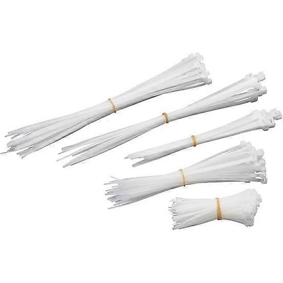 Meister Cable Ties Assortment White, 250 Pieces
