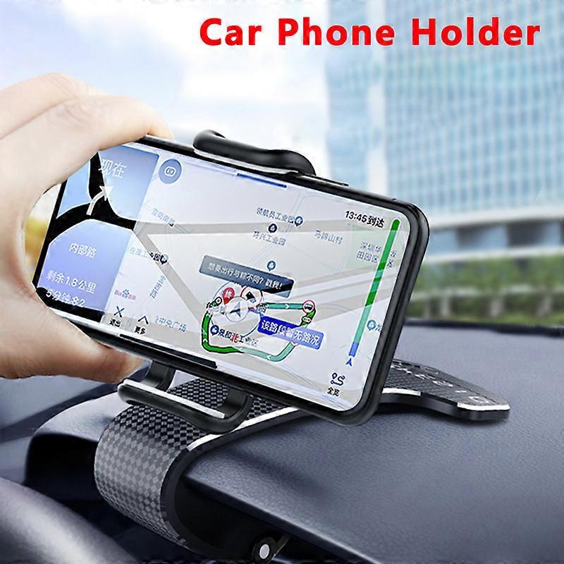 Multi-Functional Portable 360 Rotatable Car Mount Stand Panel Dashboard GPS Navigation Bracket Universal Mobile Phone Holder