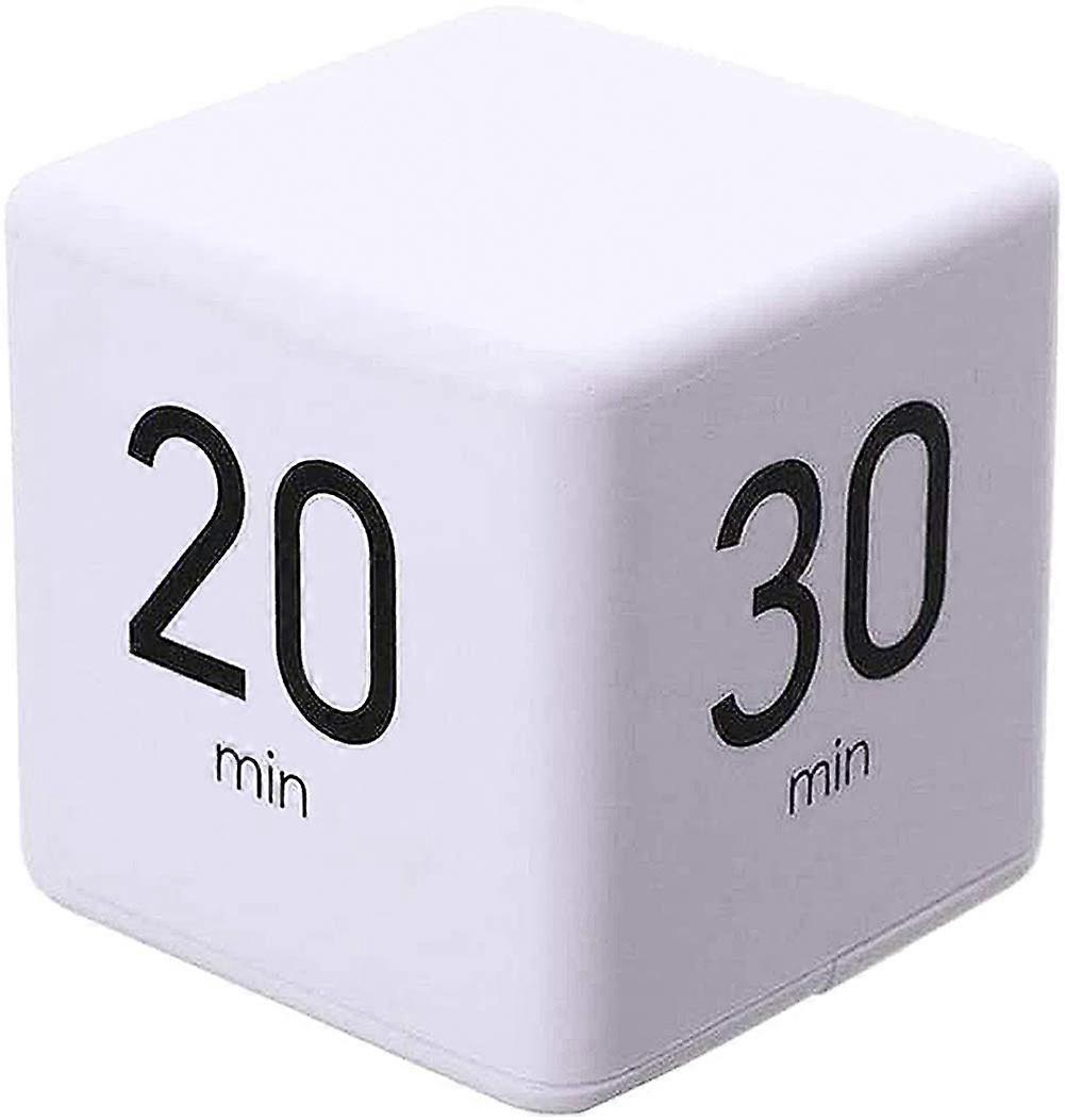 60 Minute Egg Shape Mechanical Rotating Alarm Clock Timer for Kitchen, Pink