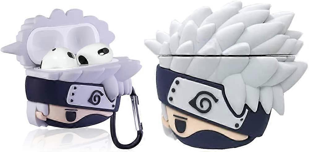 Air pods 3 Case,3D Cartoon Design Cute Silicone Cover with Keychain Fashion Funny Shockproof Soft Protective Shell Cases for AirPods 3rd Generation (2