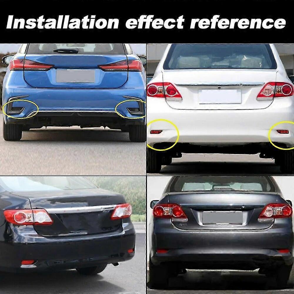 Car LED Reflector Rear Light For Toyota Corolla L/LE/XLE US 2019 2020