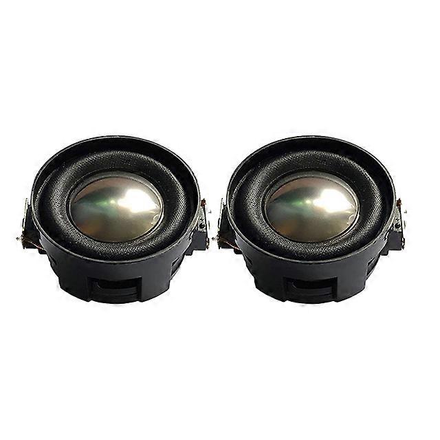 1 Inch 5W Full Range Speaker 30mm 4Ohm Portable Bass Speaker Long Stroke Subwoofer NdFeB Loudspeaker Multimedia Audio DIY 2Pcs