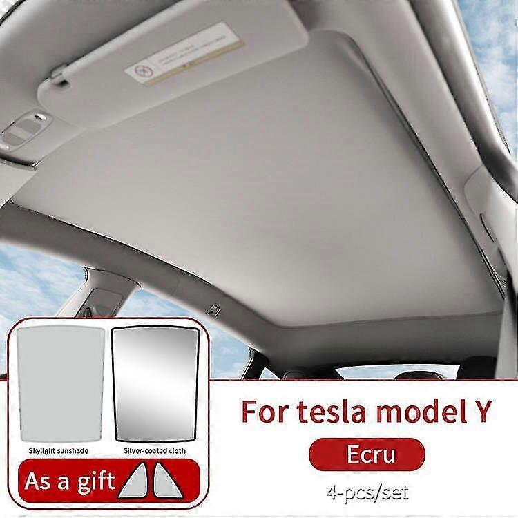 Skylight Curtain For Tesla Model Y Sunshade Tesla Model Y Accessories 2022 To 2019 /car Accessories Model Y Tesla Tw