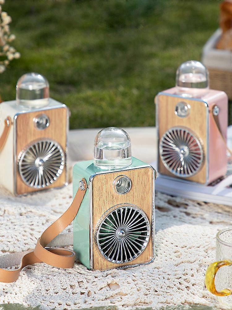2023 New Hanging Neck Fan Three-speed Adjustment USB 3 Speed Portable Humidification