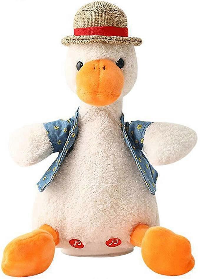 Cute Duck Shape Electric Toy,Talking Repeats What You Say