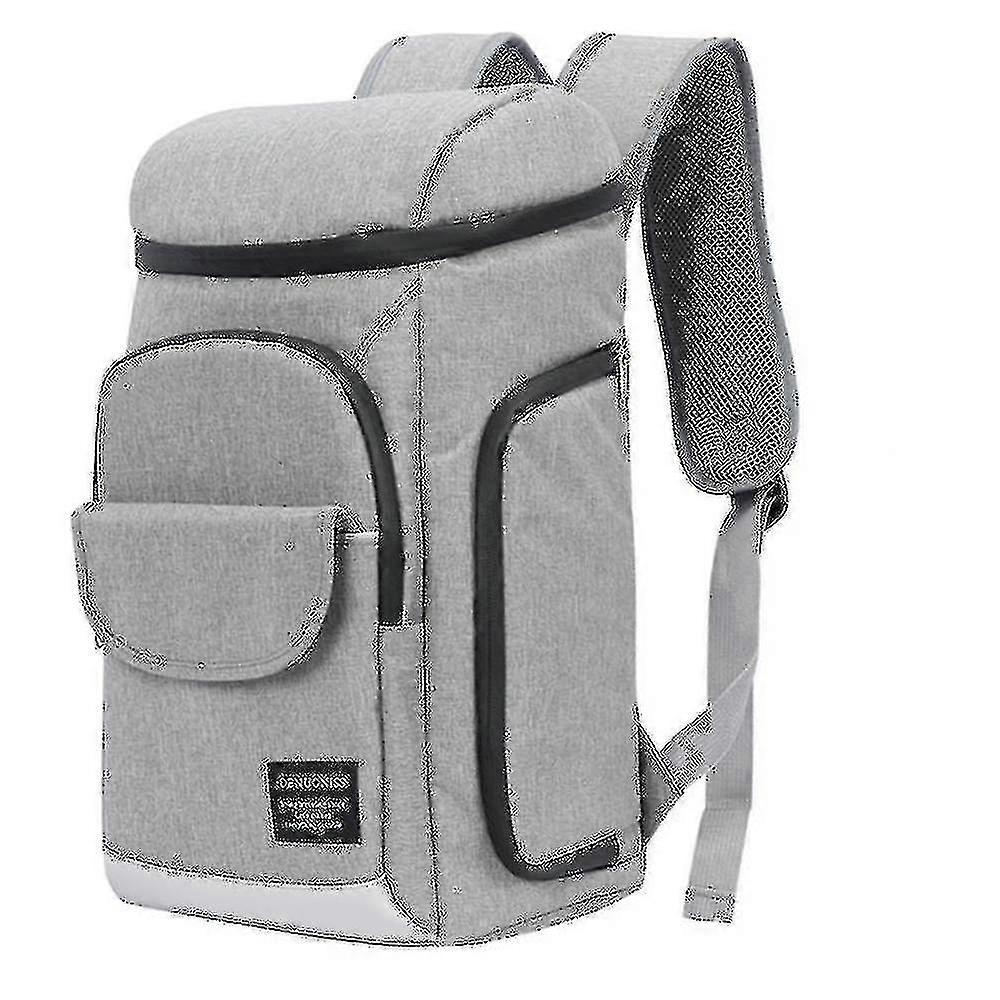 Backpack, Soft Waterproof 30 Cans Backpack Cooler Bag For Picnics Hiking Camping