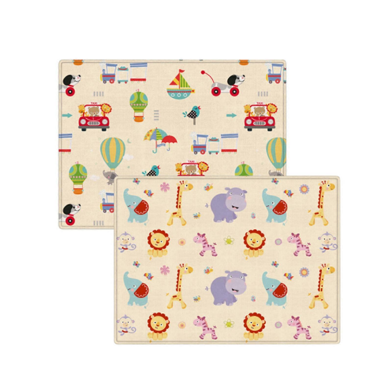 Baby Play Mat Extra Large Folding XPE Foam Reversible 2 Sided Safest Material