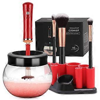 Make-up-Pinsel-Reinigungstrockner Aktualisiertes All-in-1-Gerät, elektrisches USB-Reinigungsgerät mit 3 einstellbaren Geschwindigkeiten, geeignet für die meisten Make-up-Pinsel-Kosmetika