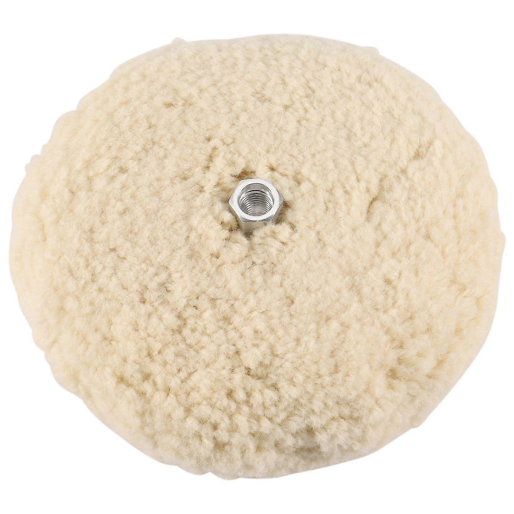 Almofada de polimento de lã dupla de 7 polegadas com lã de 5/8 polegadas (pacote de 1)