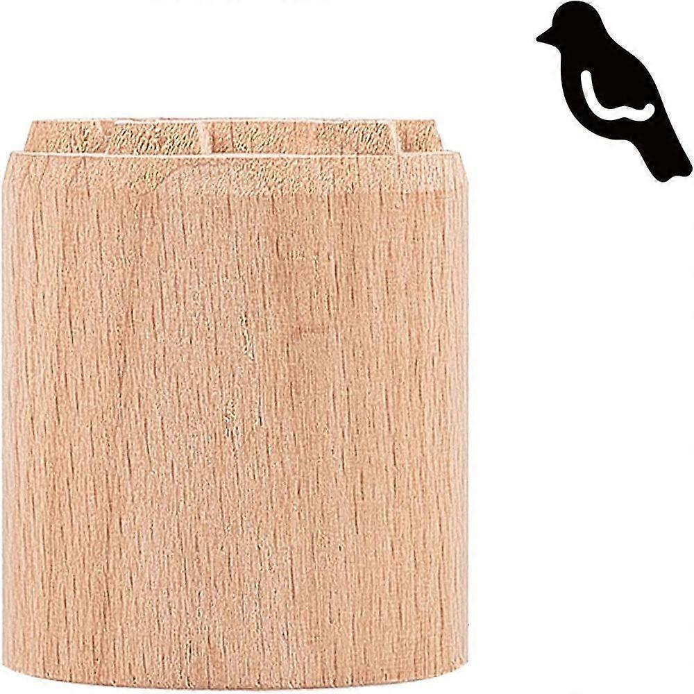Wood Wax Seal Stamp Bird Pattern 35mm