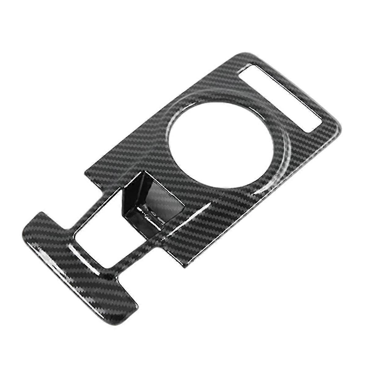 Fiber Car Center Console Shift Panel Cover Trim For Ka4 2020 2021 2022