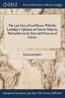 De laatste dagen van Lord Byron