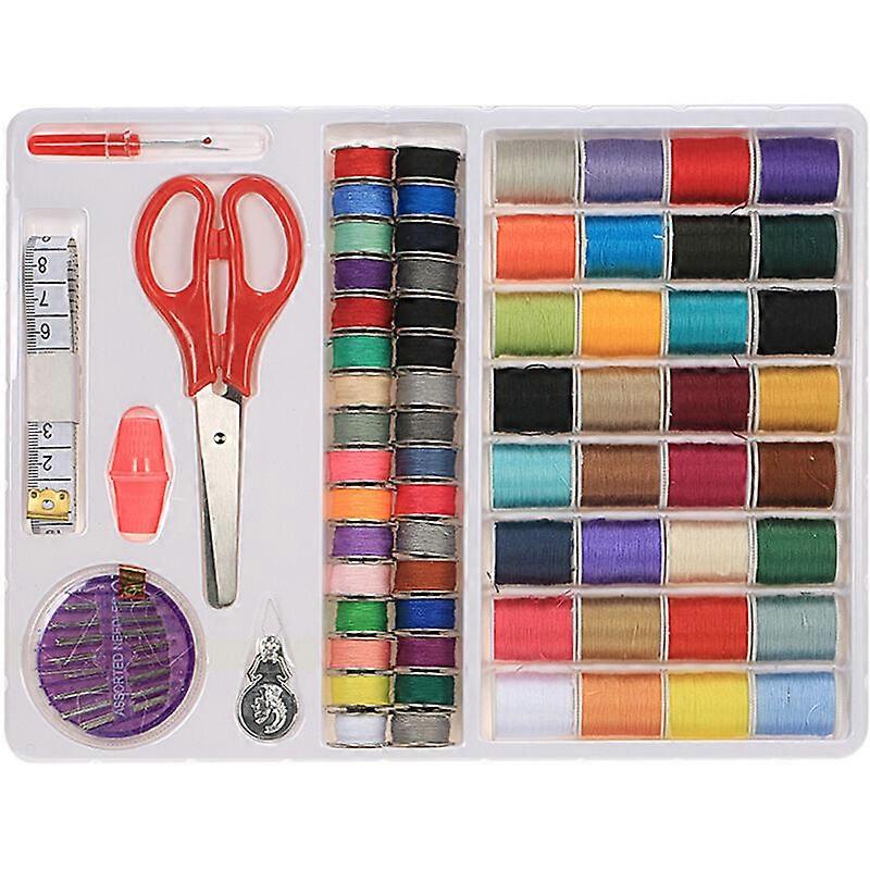 Sewing Machine Bobbins, Spools Bobbin Thread 32 Piece Polyester Bobbin with Case
