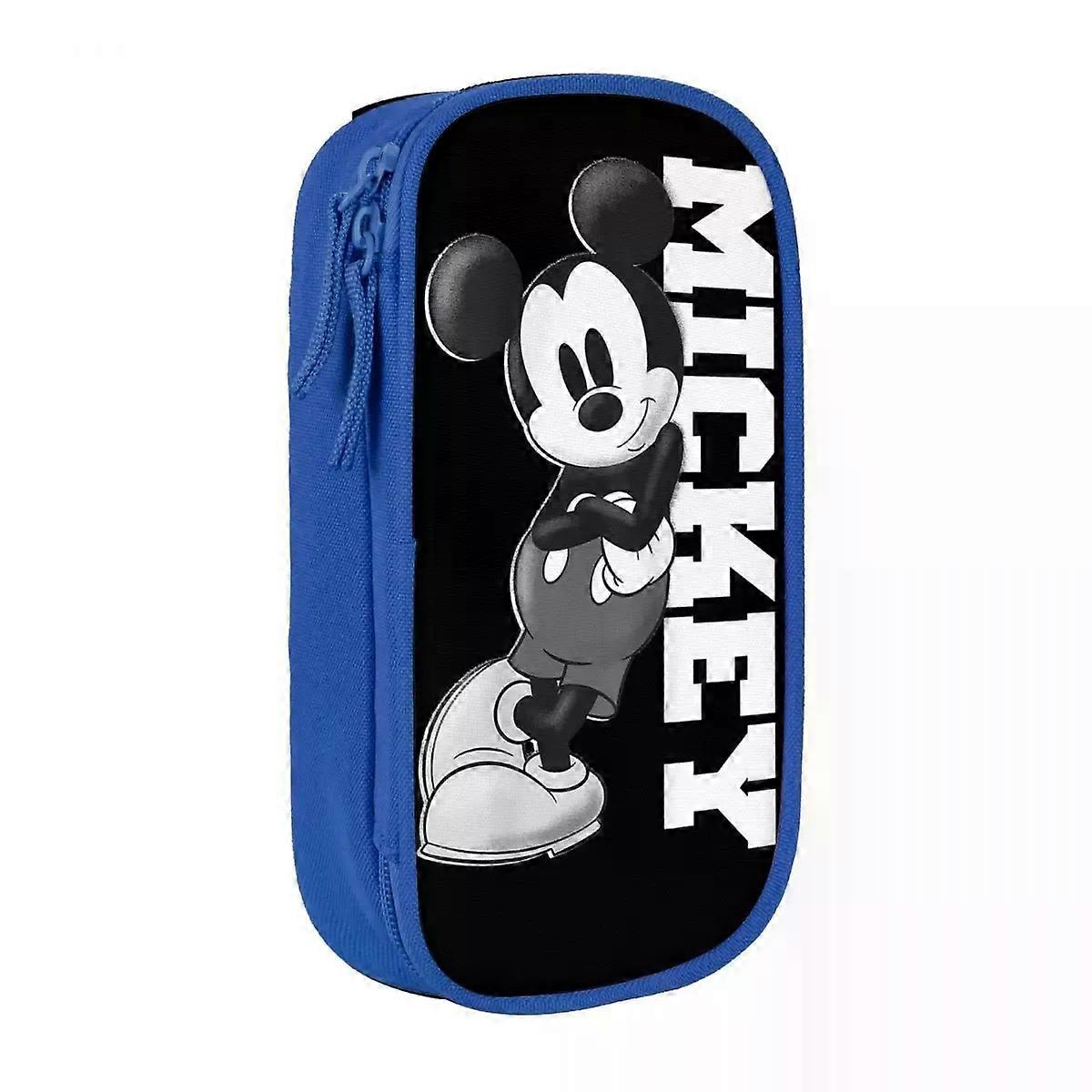 f95 Mickey And Friends Pencil Cases Mickey Mouse Lean Pencil Box Pen Box Student Large Storage Bag School jbfq95