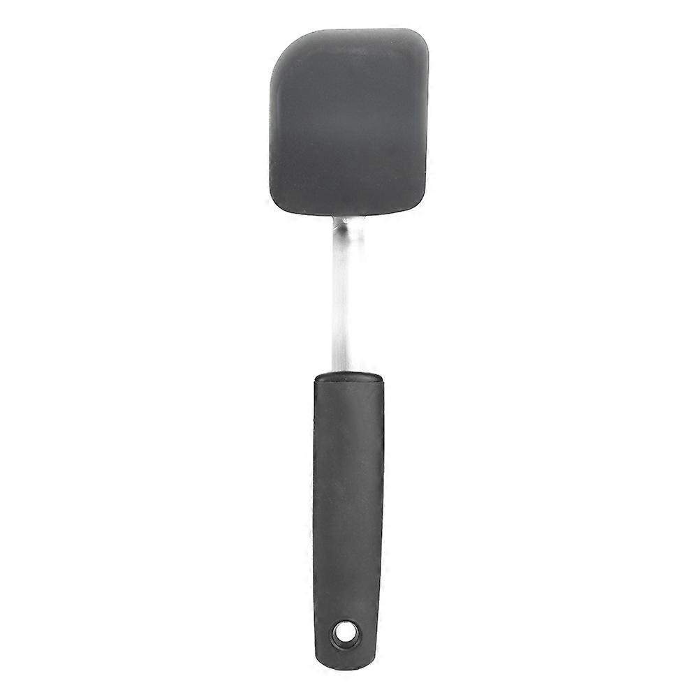 Silicone Small Size Turner Spatula with Stainless Steel Handle for Non Stick Cookware