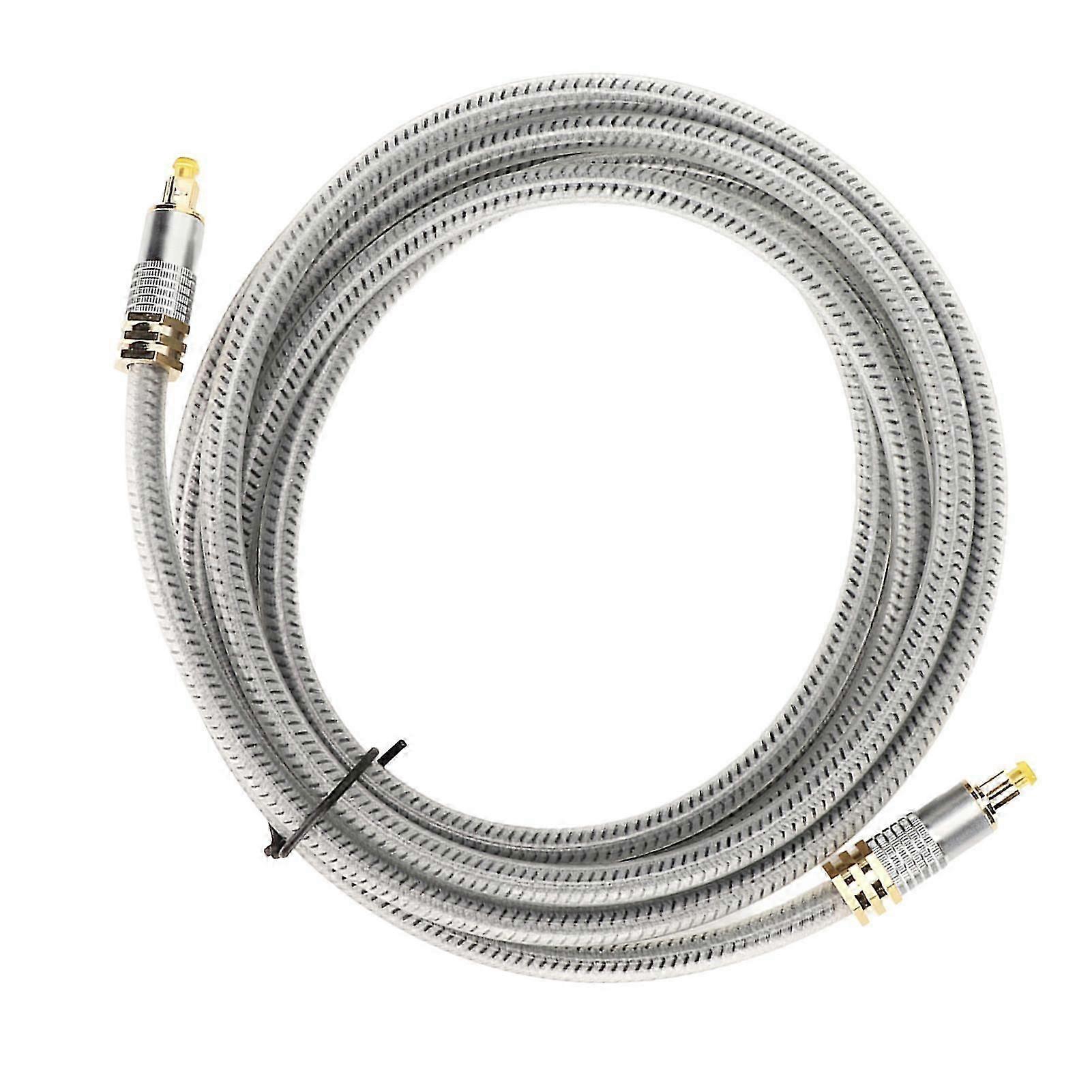 Optical Fiber Cable Professional 24k Gold Plated Digital Optical Fiber Cable For Dvd Cd Player Tv Set Top Box 3.3ft