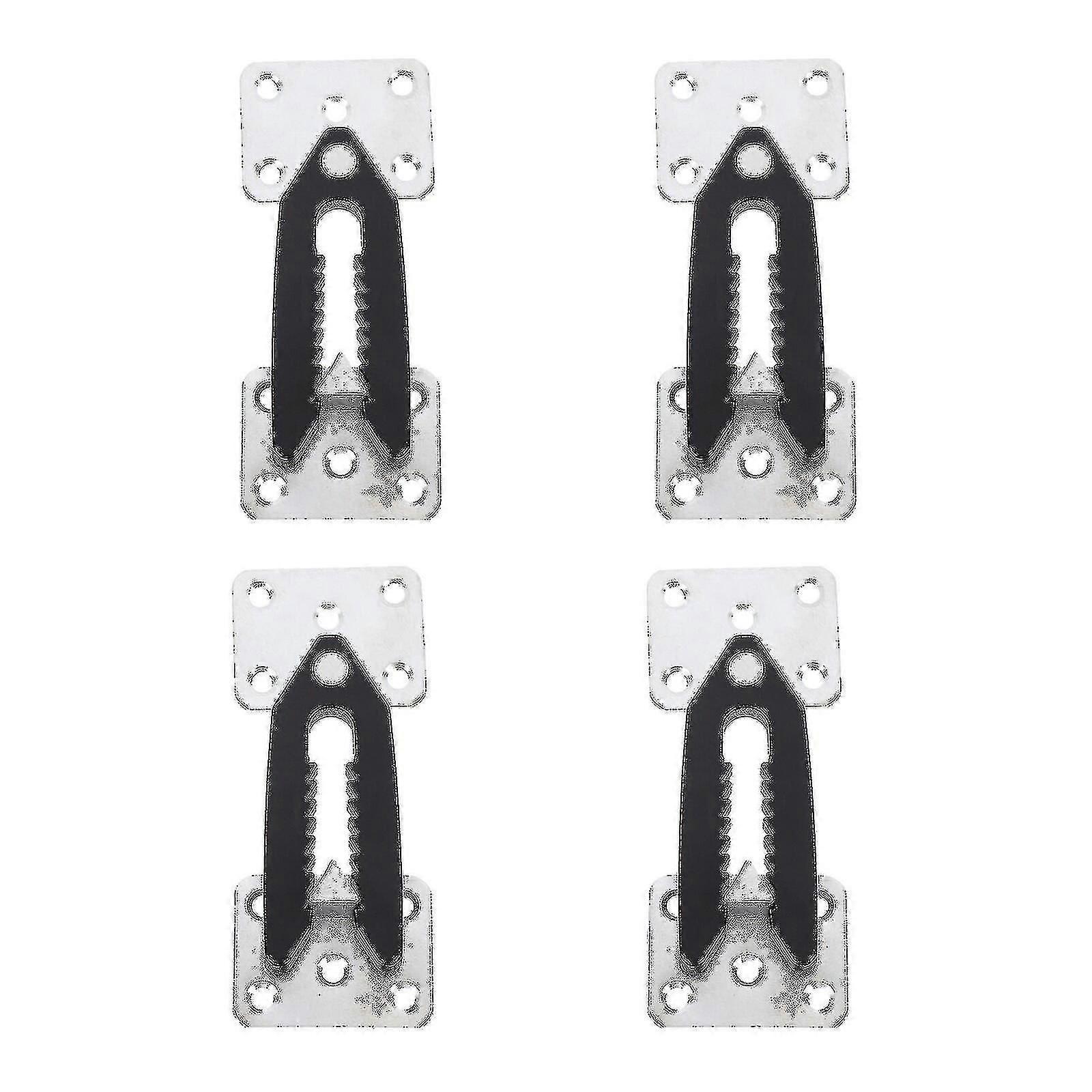WXH4 Pcs Retainer Holder Alligator Clamps Sofa Sofa Connection Bracket Sofa Connector Bracket Sectional Couch Clamps