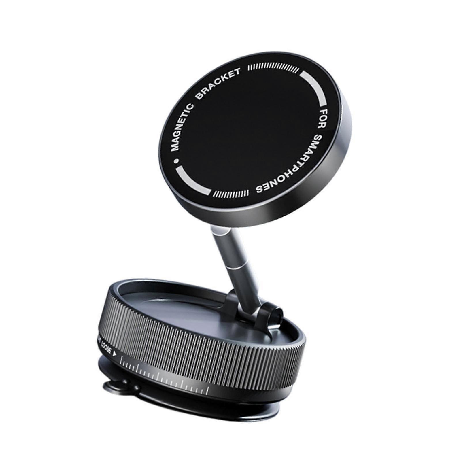 Vacuum Suction Cup Phone Mount Rotating for Kitchen Windshield Black