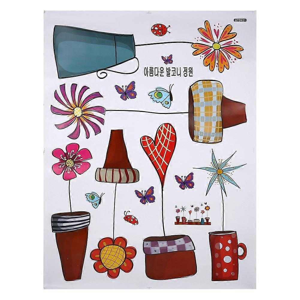 PVCWall StickersDIYArt decal room window decoration removable