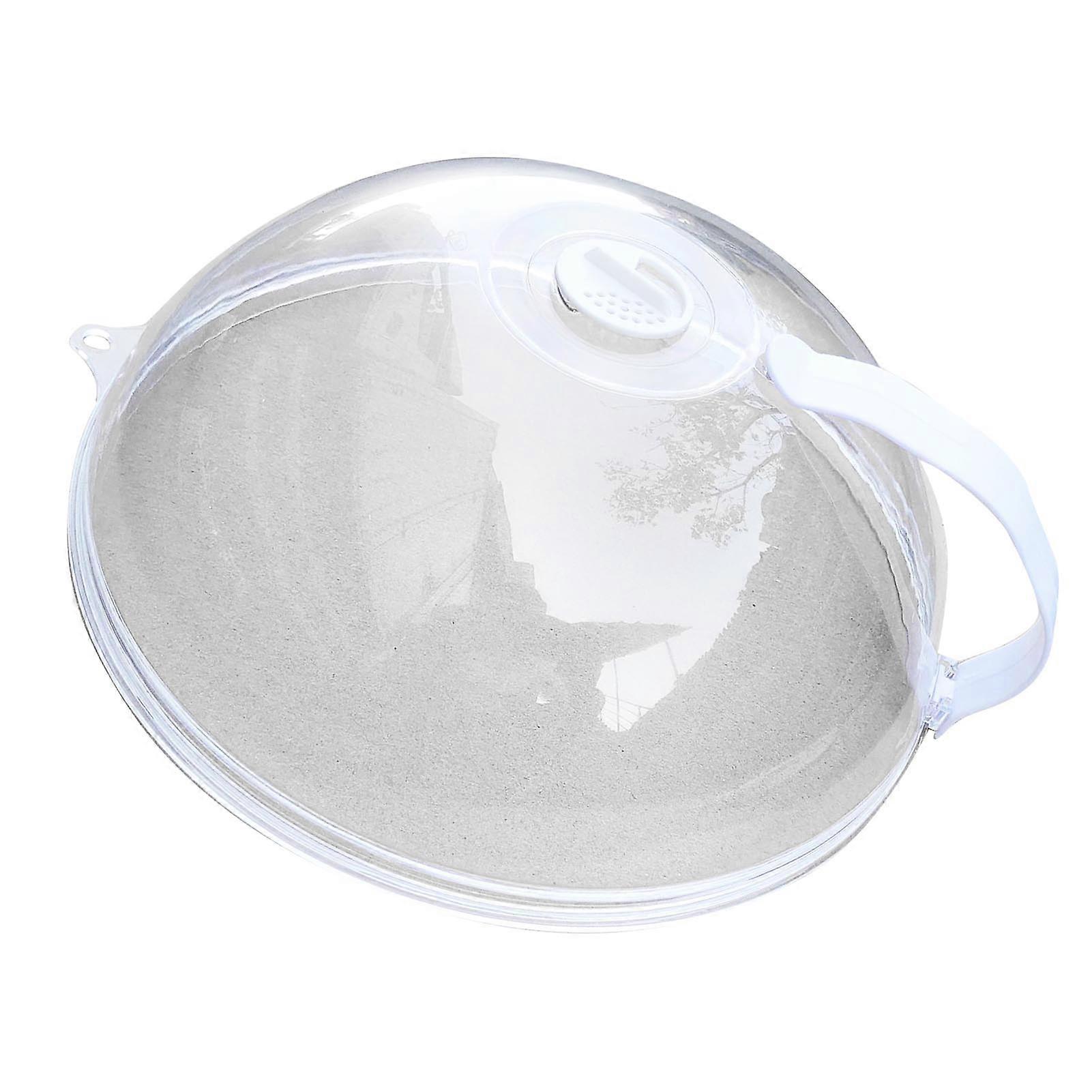 Reusable Splash Cover for Microwave, High Temperature Resistant Material Ensures Durability and Safety, Easy to Clean Surface for Quick Post-Meal