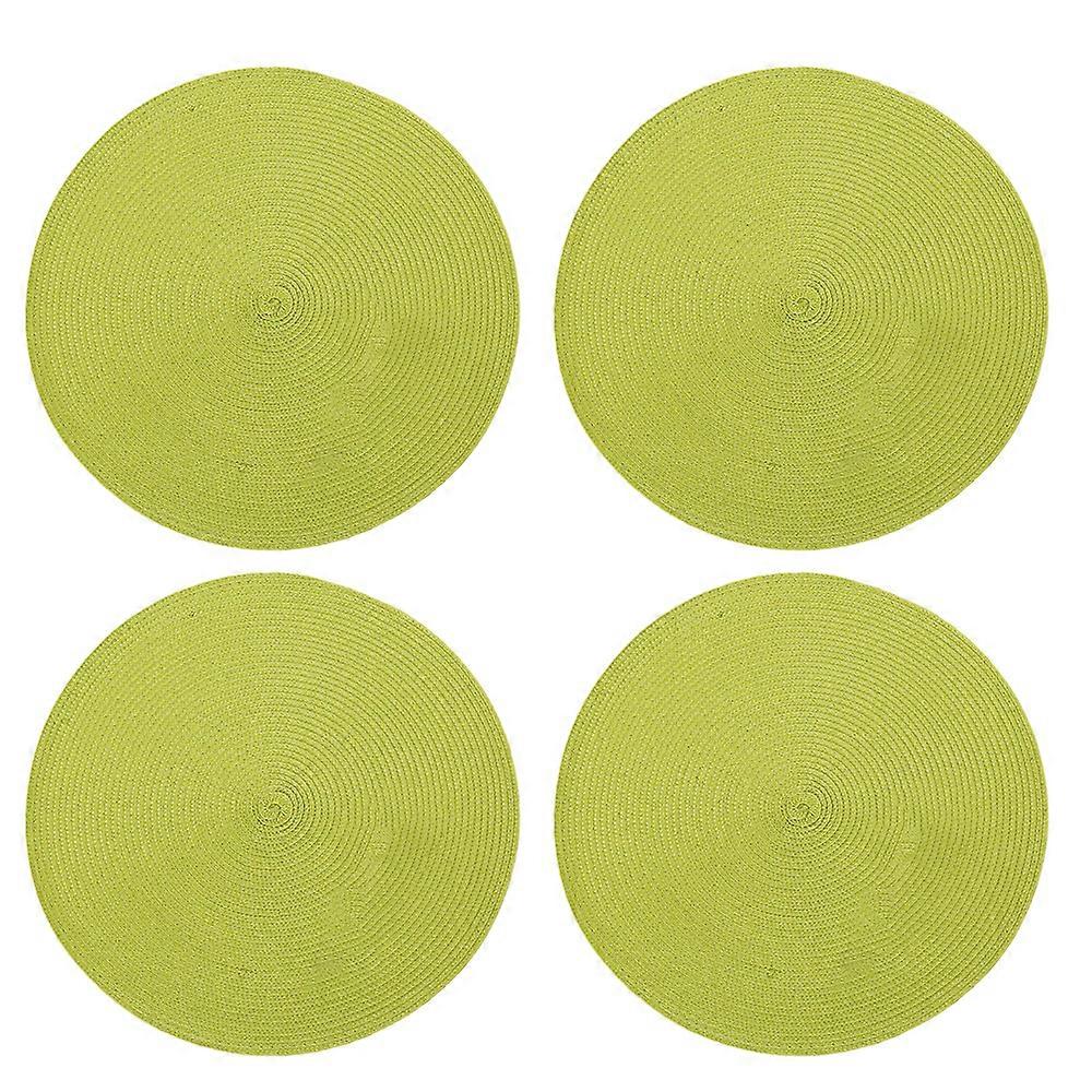Round place mats