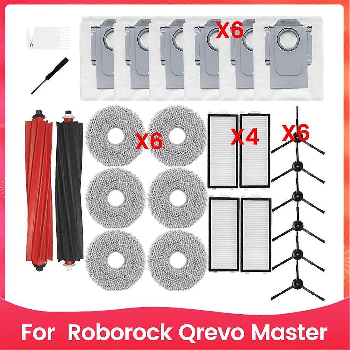 Pro robotický vysavač Roborock Qrevo Master, mopové sáčky na prach