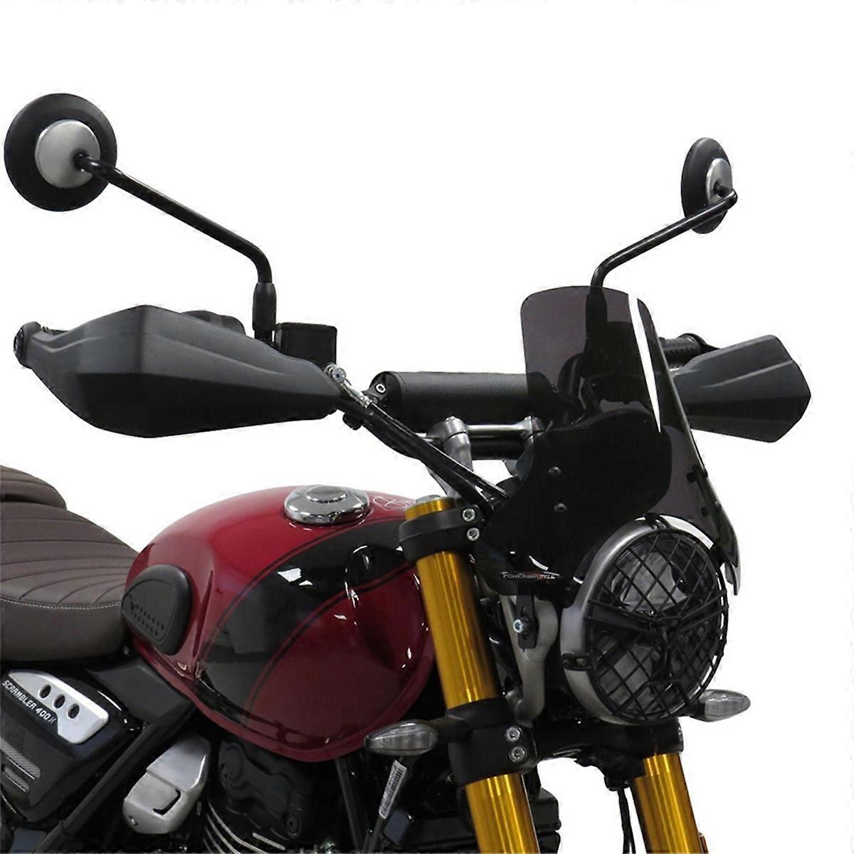 Motorcycle Windshield Windscreen for Speed 400 Smoke Gray