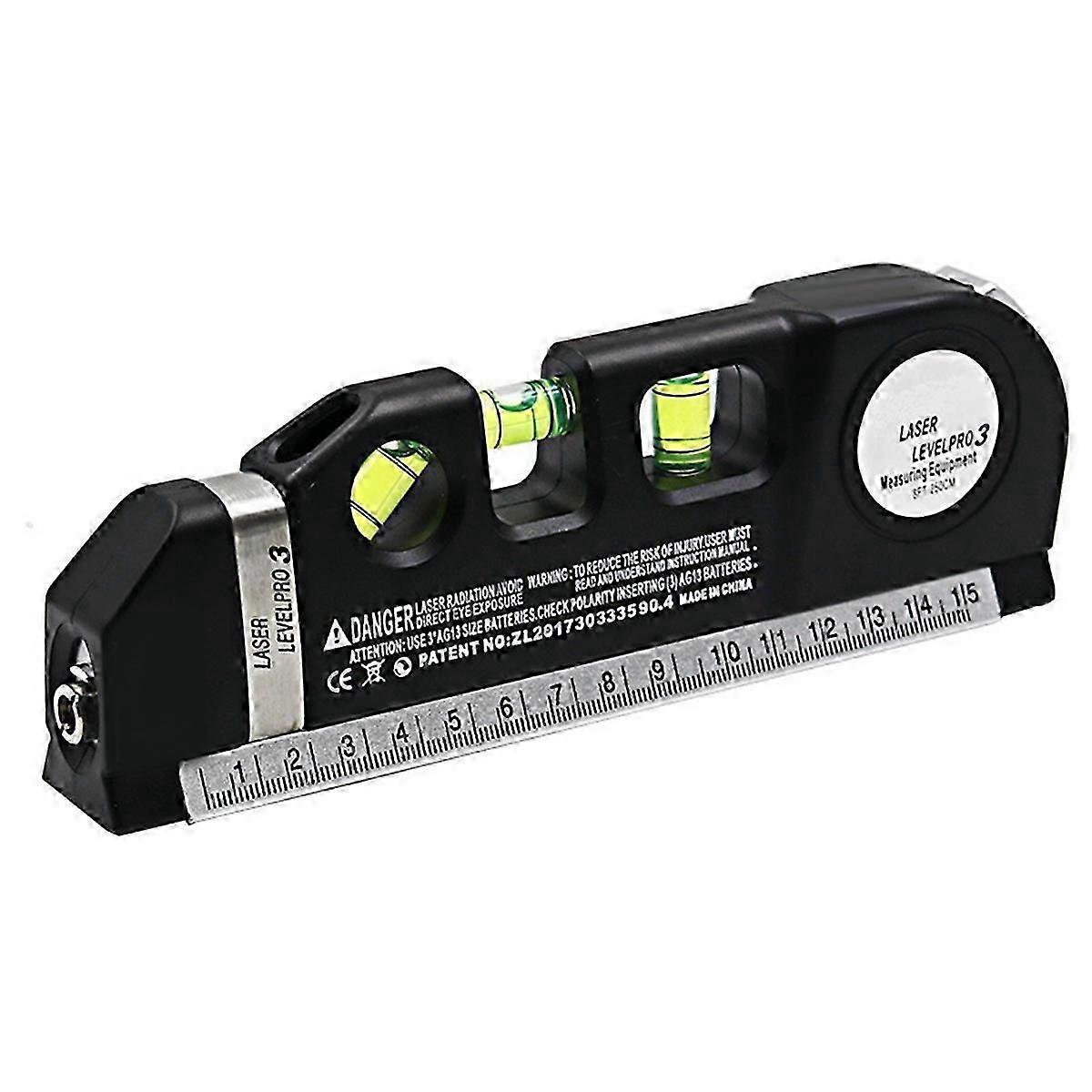 Multipurpose Laser Ruler Laser Multifunctional Laser Level and Spirit Level Metric Rulers Laser Straight Line Horizon