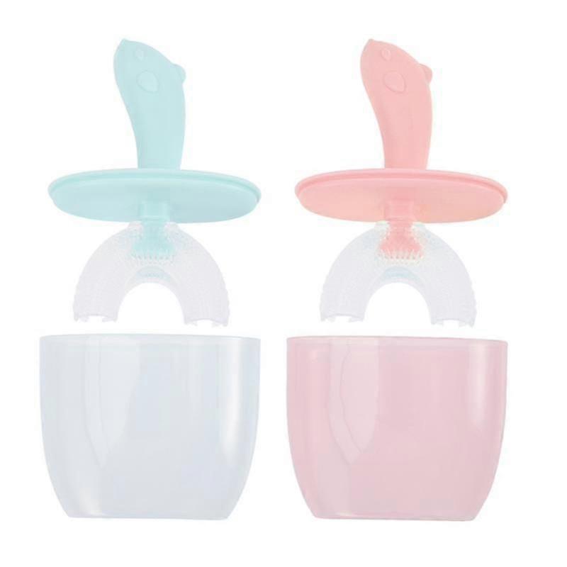 2pcs U-shaped Toothbrush