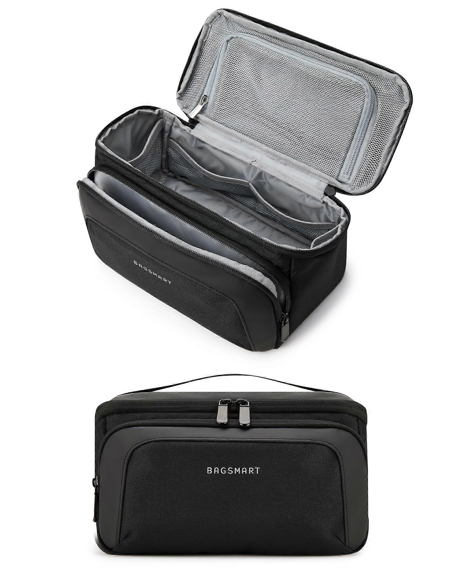 Toiletry Bag for Travel - Waterproof Hanging Bathroom Organizer with Multiple Compartments and Durable Material