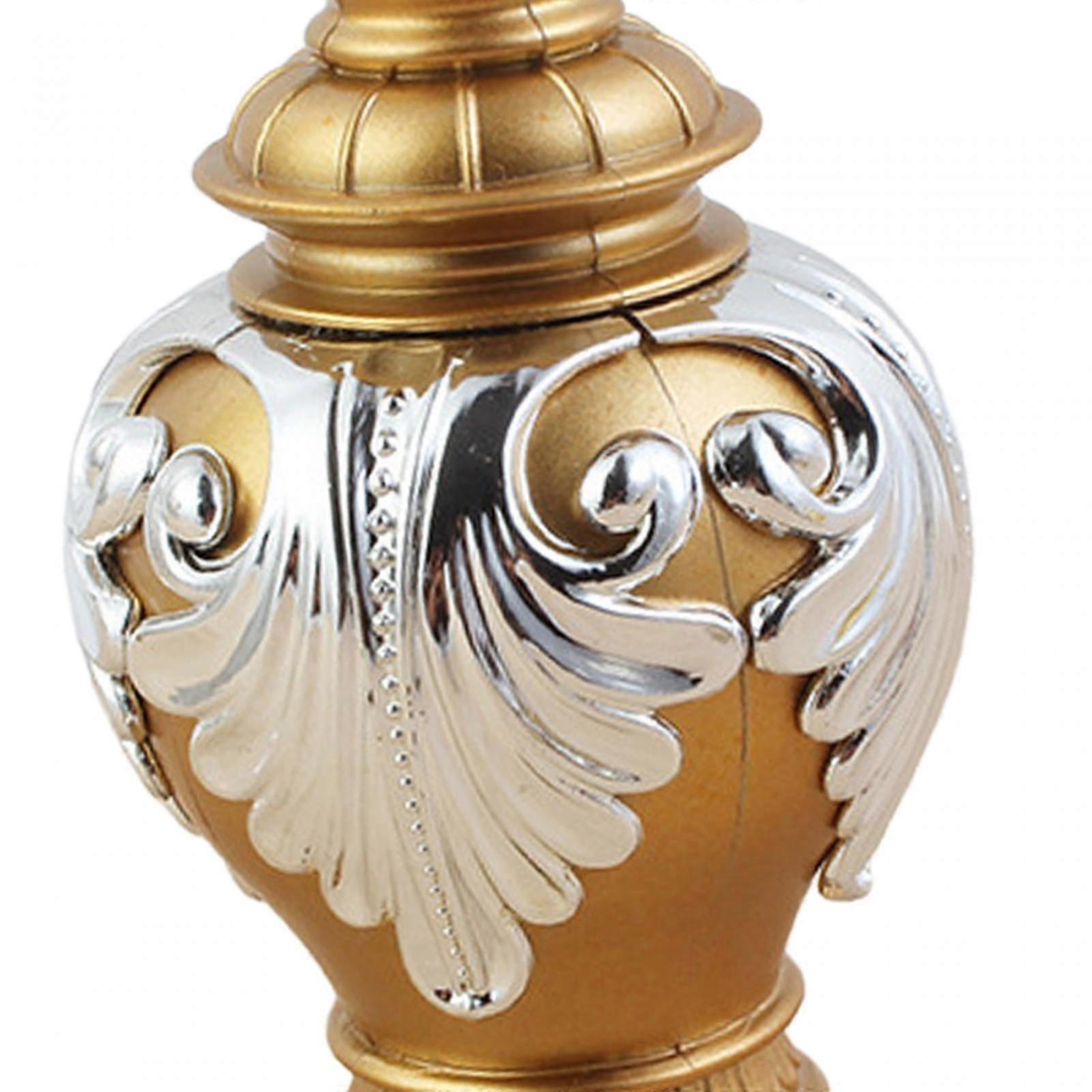 Finials Curtain Rod End Curtain Pole Finials Drape Rod Finials Flower Pattern ...