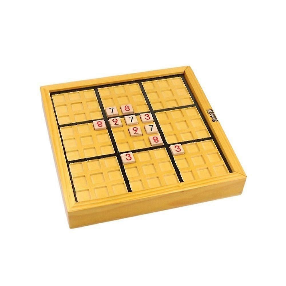 Sudoku de madera 'Intelligence 9 x 9 in