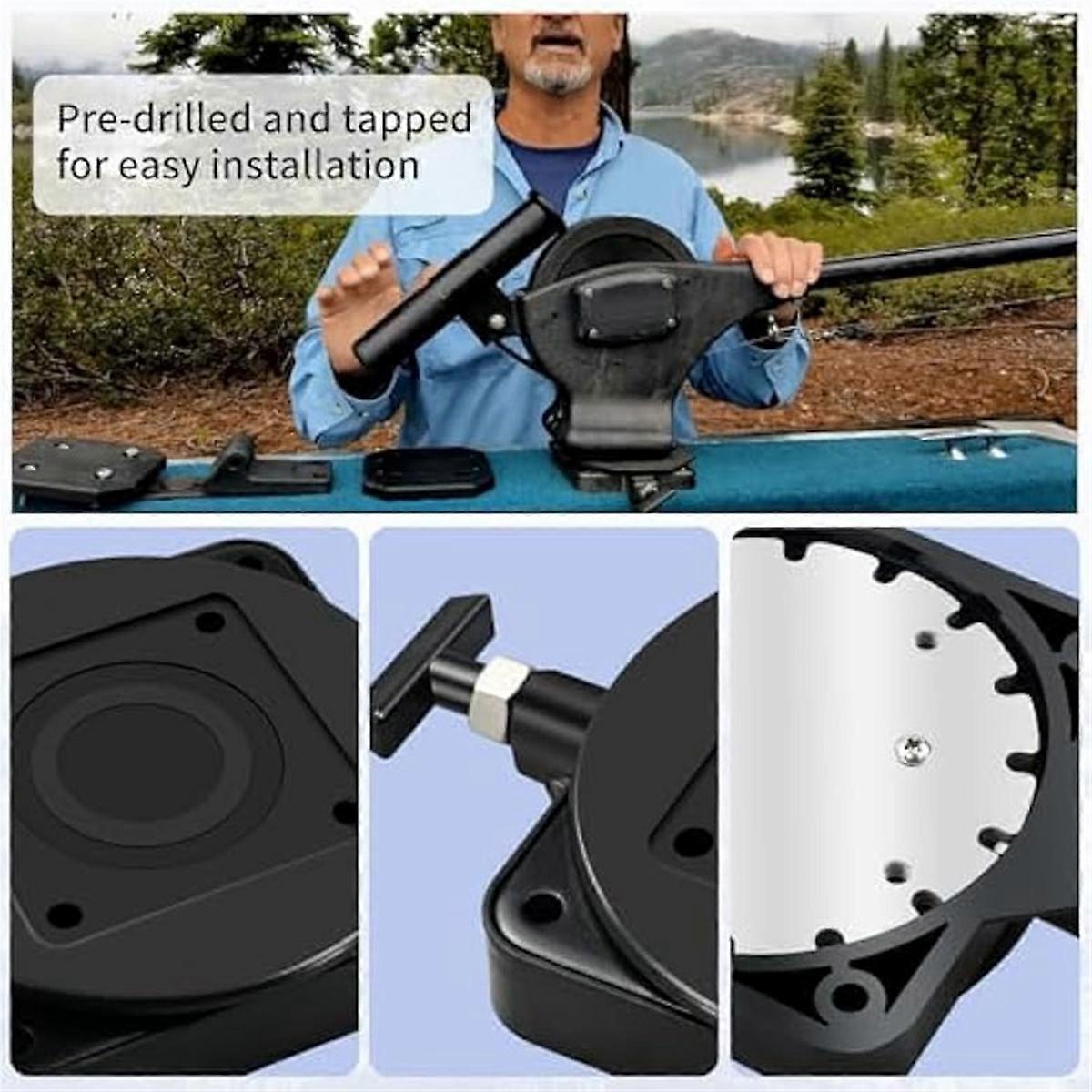 Plaque De Base De Montage Horizontal Pour Fixation De Support De Retroviseur Frontal 102544gh