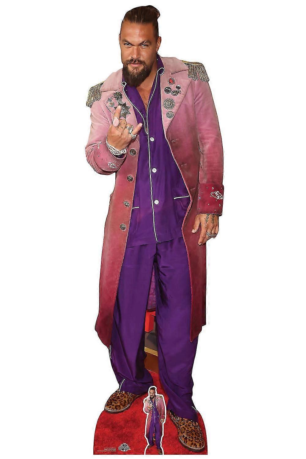 بدلة أرجوانية بالحجم الطبيعي من الورق المقوى انقطاع / الوقوف / الوقوف