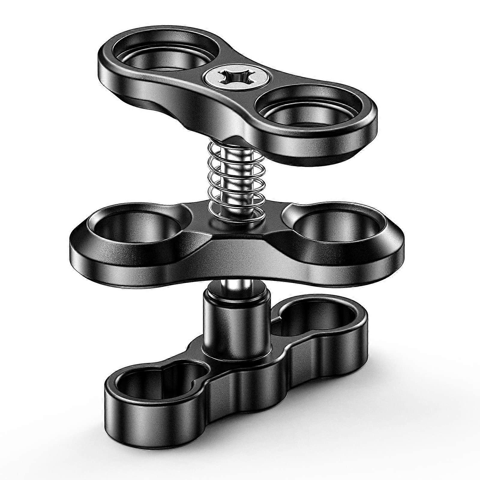 1 Inch Underwater Diving Camera Arm, Black Ball Clamp for GoPro Action Cameras and Flashlight Systems