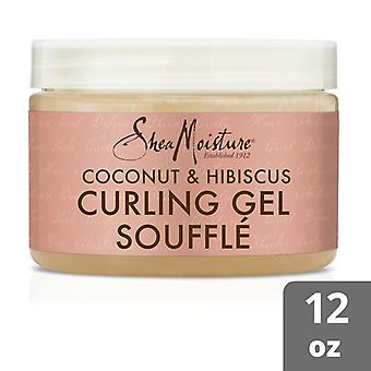 Sheamoisture Coconut And Hibiscus Curling Gel Souffle 12 Oz