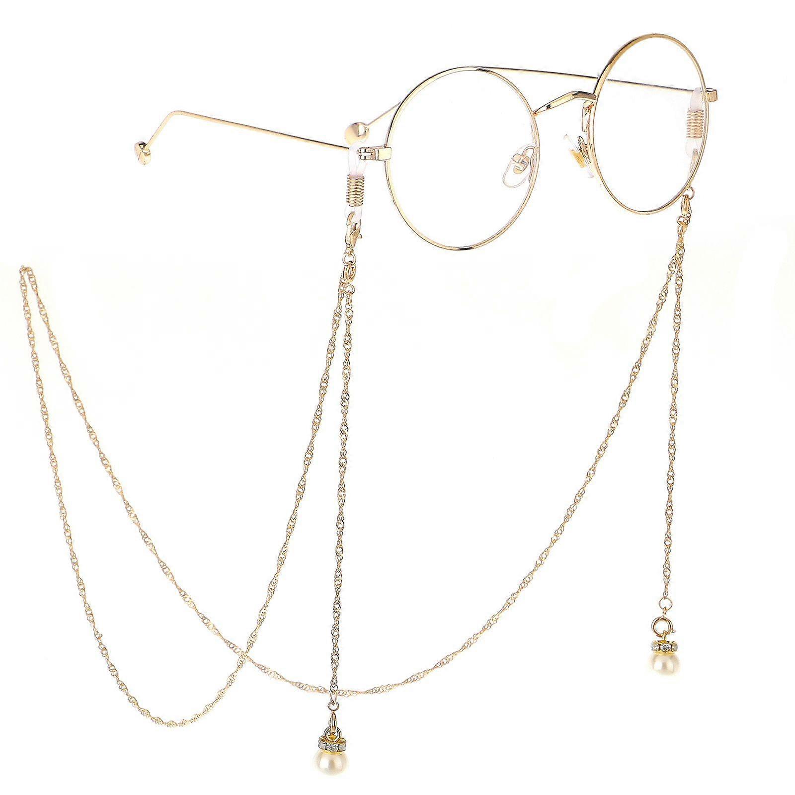 1 piece multifunctional eyeglass chain beaded sunglasses fixing chain