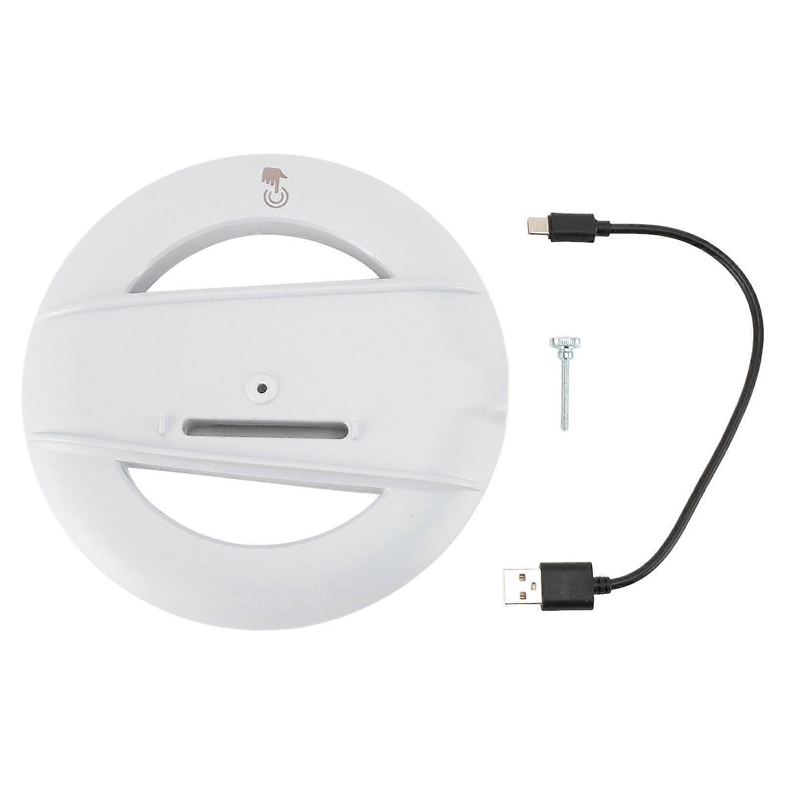 Game Console Vertical Stand Prevent Slip Touch Control RGB Light Game Console Holder Base