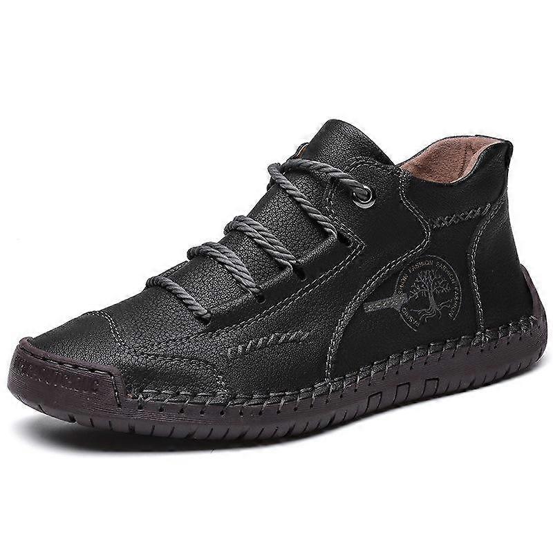 Doamne Handmade Seamless Slip-On Mocasini cu fermoar la modă botine