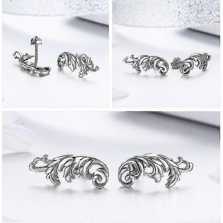 Pendientes S925 Silver Pendientes antialérgicos