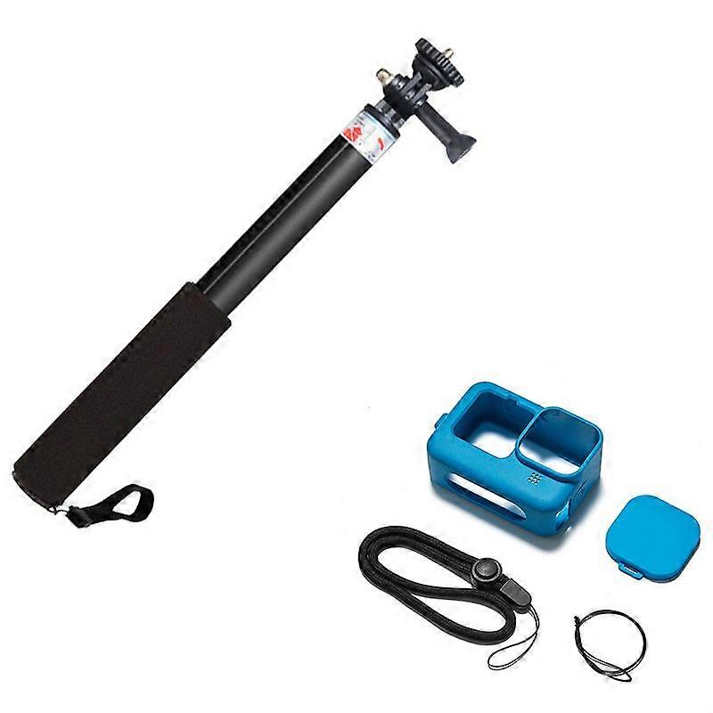 Monopé Selfie Stick para Gopro Stick Bastão Extensível Selfie À Prova D'Água Handheld Sticks Mount para GoPro Hero 7 6 5 Xiaoyi 4K DJI