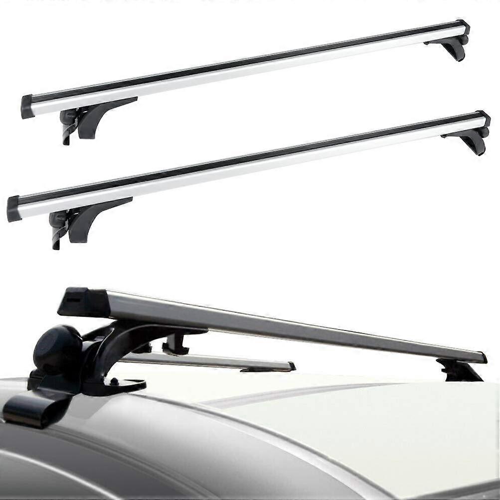 2Pcs Roof Rack Crossbars Cargo Carrier for Universal 50 Window Frame Max Load Up To150 LBS