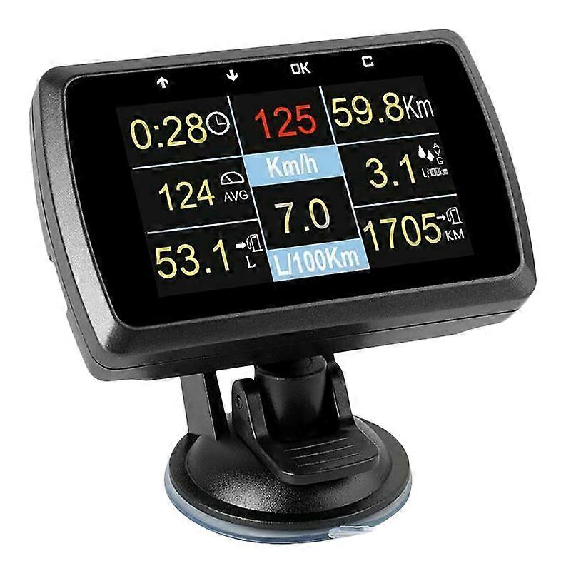  A501C Multi Functional Smart Car OBD HUD Digital Meter Fault Code Alarm Display Head-Up Display