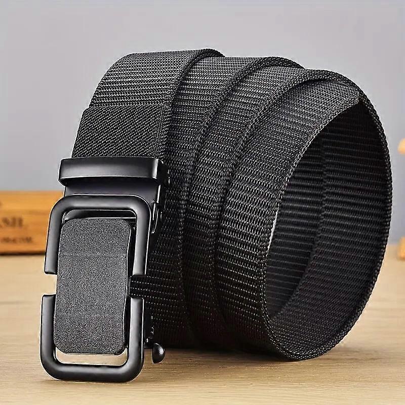 Mens Belt Automatic Metal Buckle Outdoor Sports Canvas