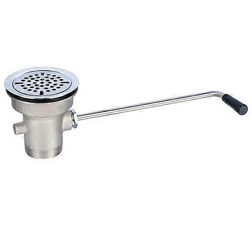 3.5' Waste Drain Valve with Twist Handle, for Commercial Compartment Sinks (29N-123)