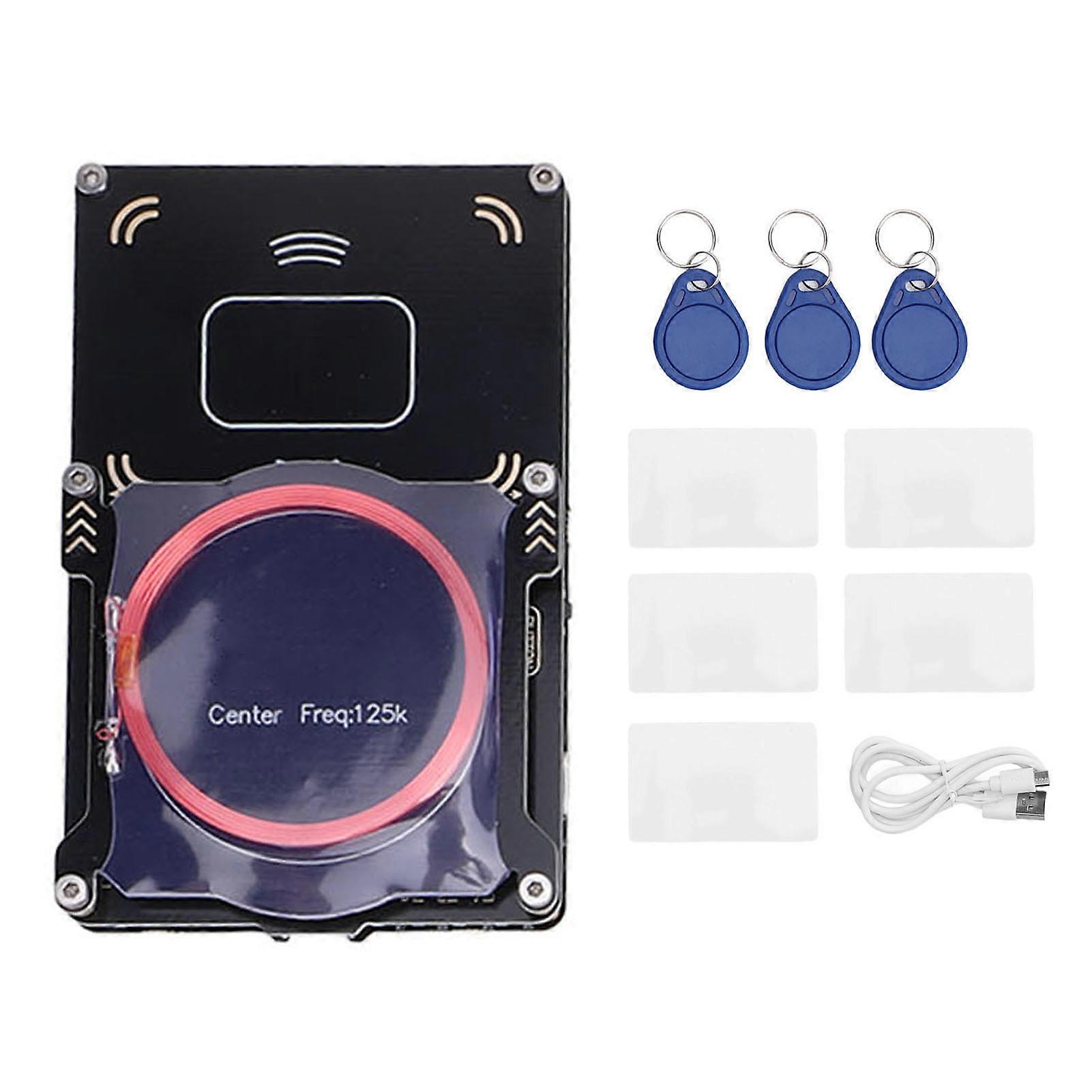 All-in-One RFID Card Reader Writer - NFC Simulation, Multi-Frequency, USB-C Interface